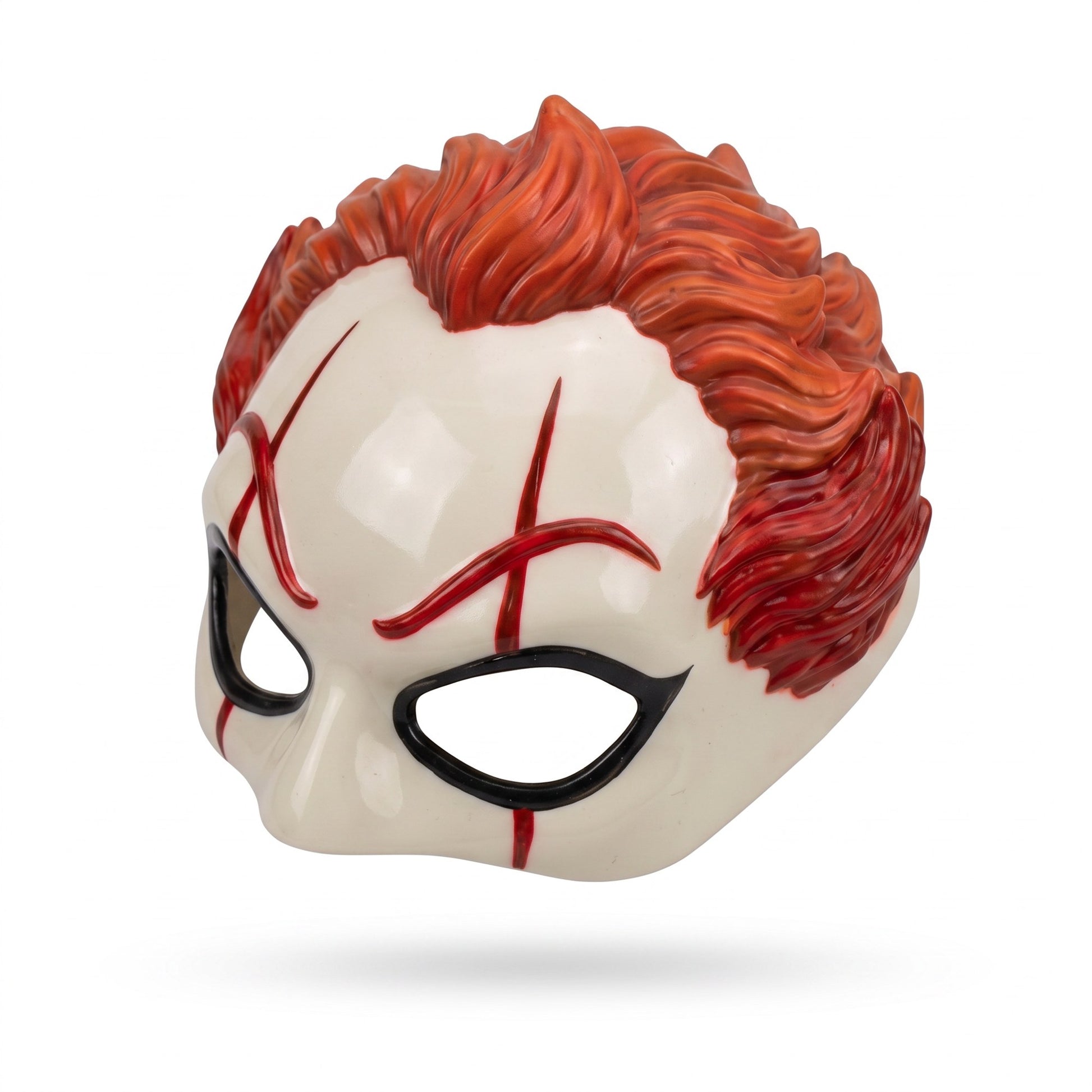 Killer Clown Pet Mask on a pet