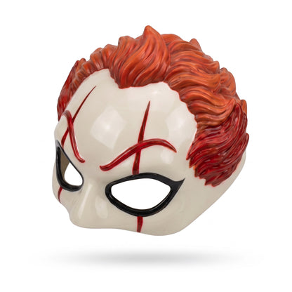 Killer Clown Pet Mask on a pet