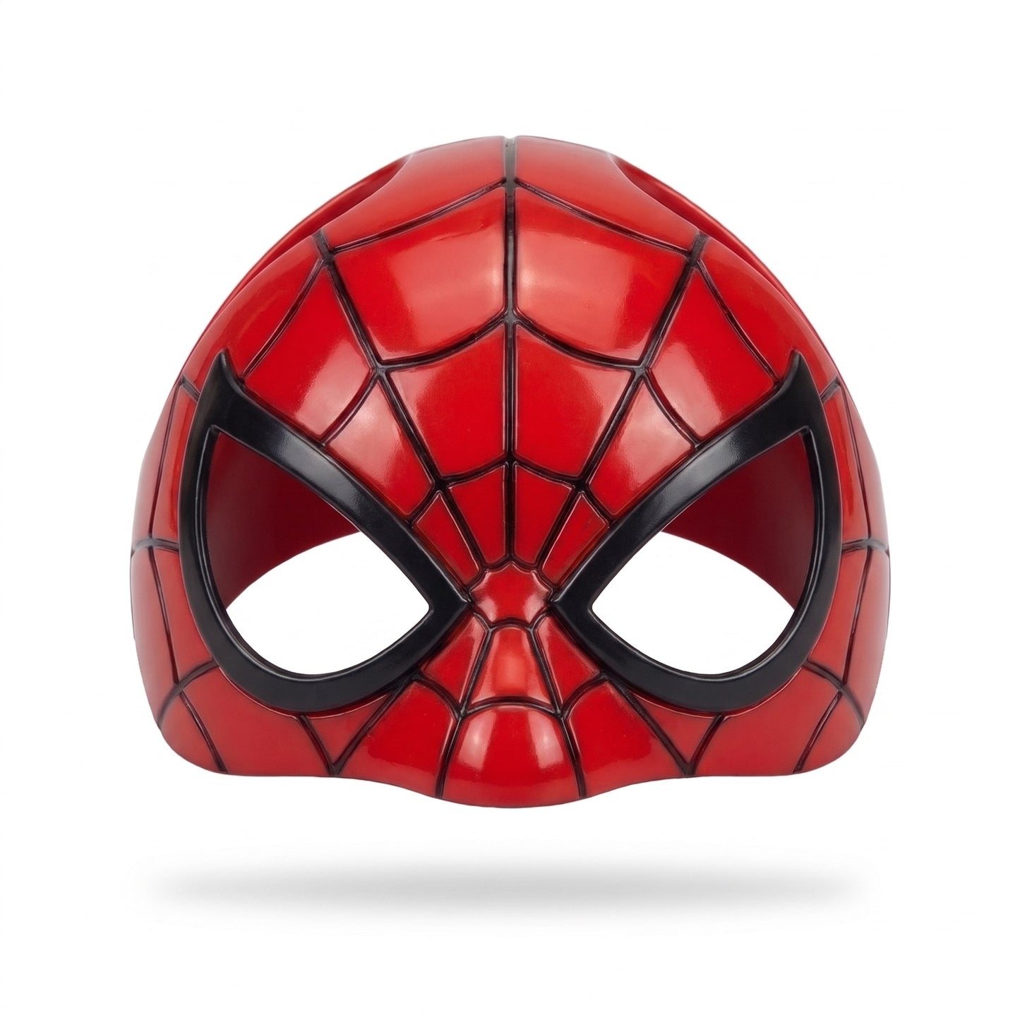 Web-Slinger pet mask on a cat