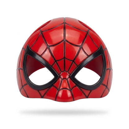 Web-Slinger pet mask on a cat